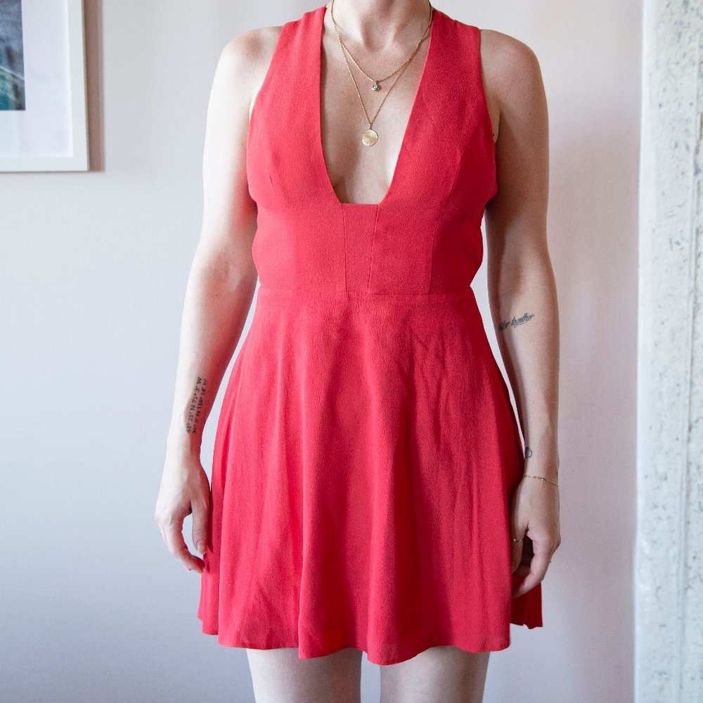 NBD Mini Red Dress